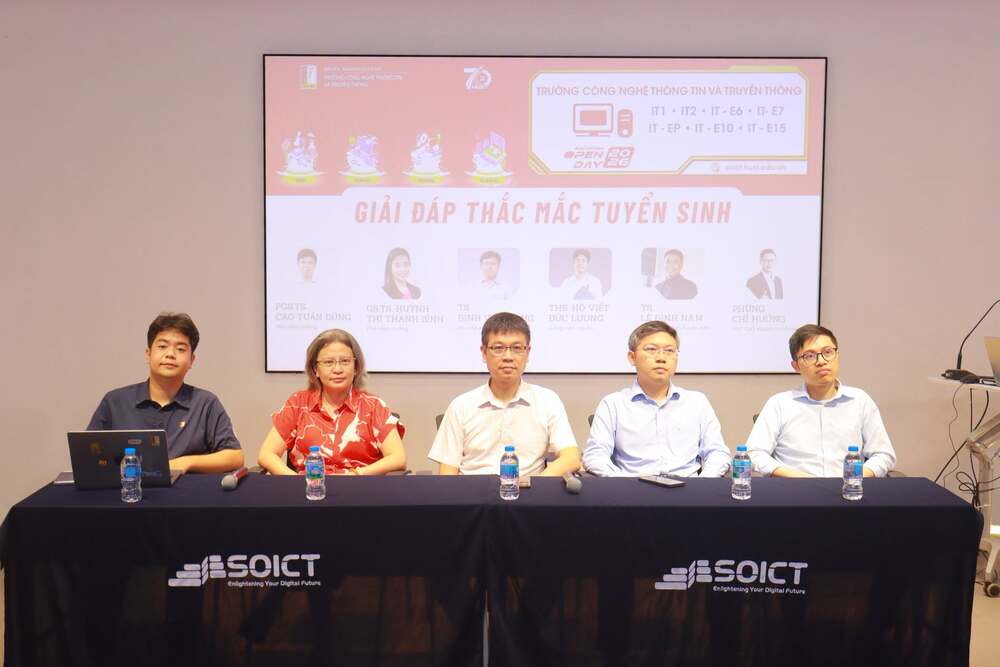 Tư vấn và giải đáp thắc mắc tuyển sinh 2026: Đồng hành cùng thí sinh trước thời điểm đăng ký nguyện vọng