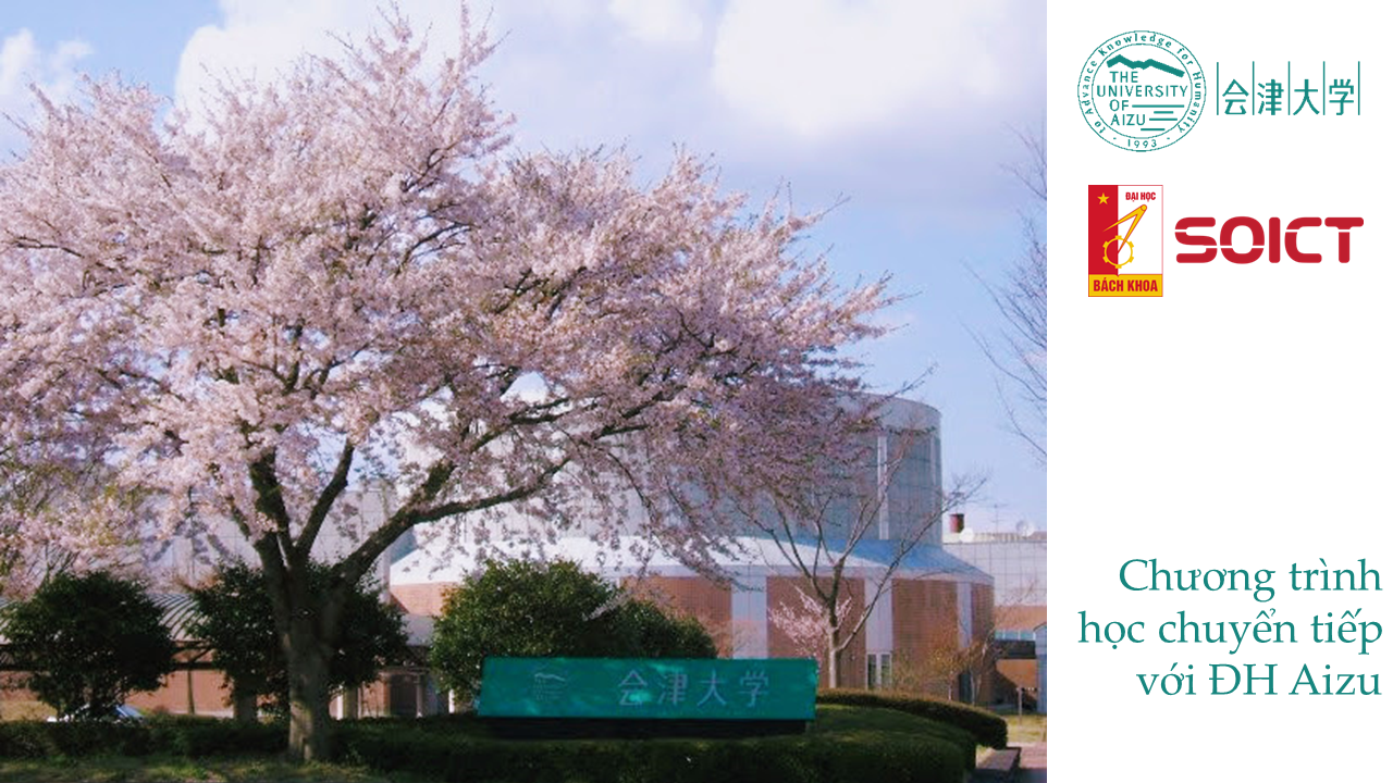 Chương trình học chuyển tiếp với đại học Aizu, Nhật Bản năm 2023